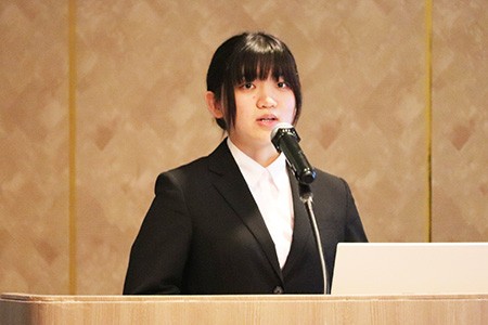 在校生発表（情報マルチメディア科生）