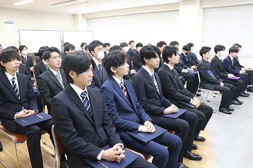 学位記授与式の様子
