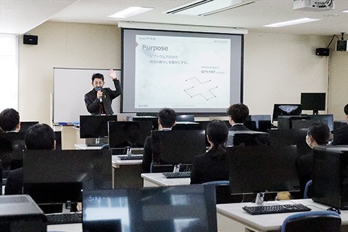 合同企業説明会の様子
