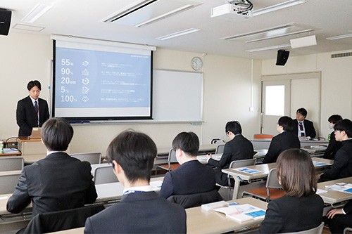 合同企業説明会の様子