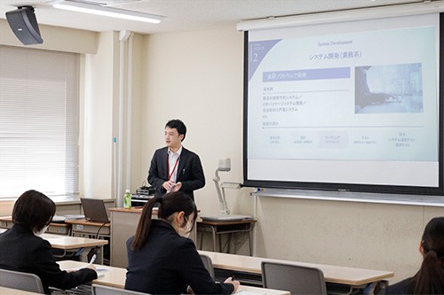 合同企業説明会の様子