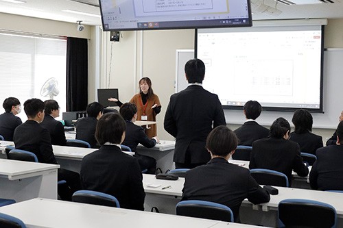 合同企業説明会の様子