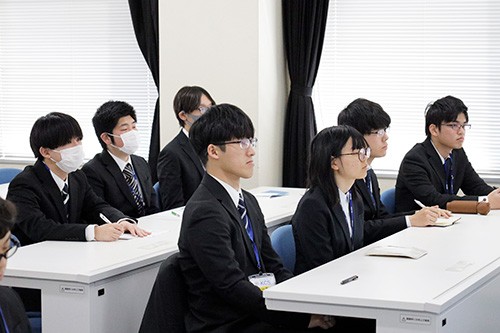 合同企業説明会の様子