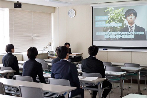 合同企業説明会の様子