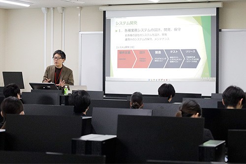 合同企業説明会の様子